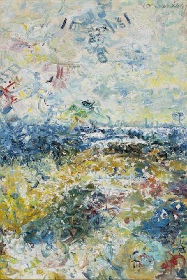 Mr Ansett returning home by John Perceval