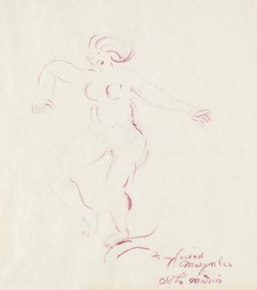 Female nude by John Marin