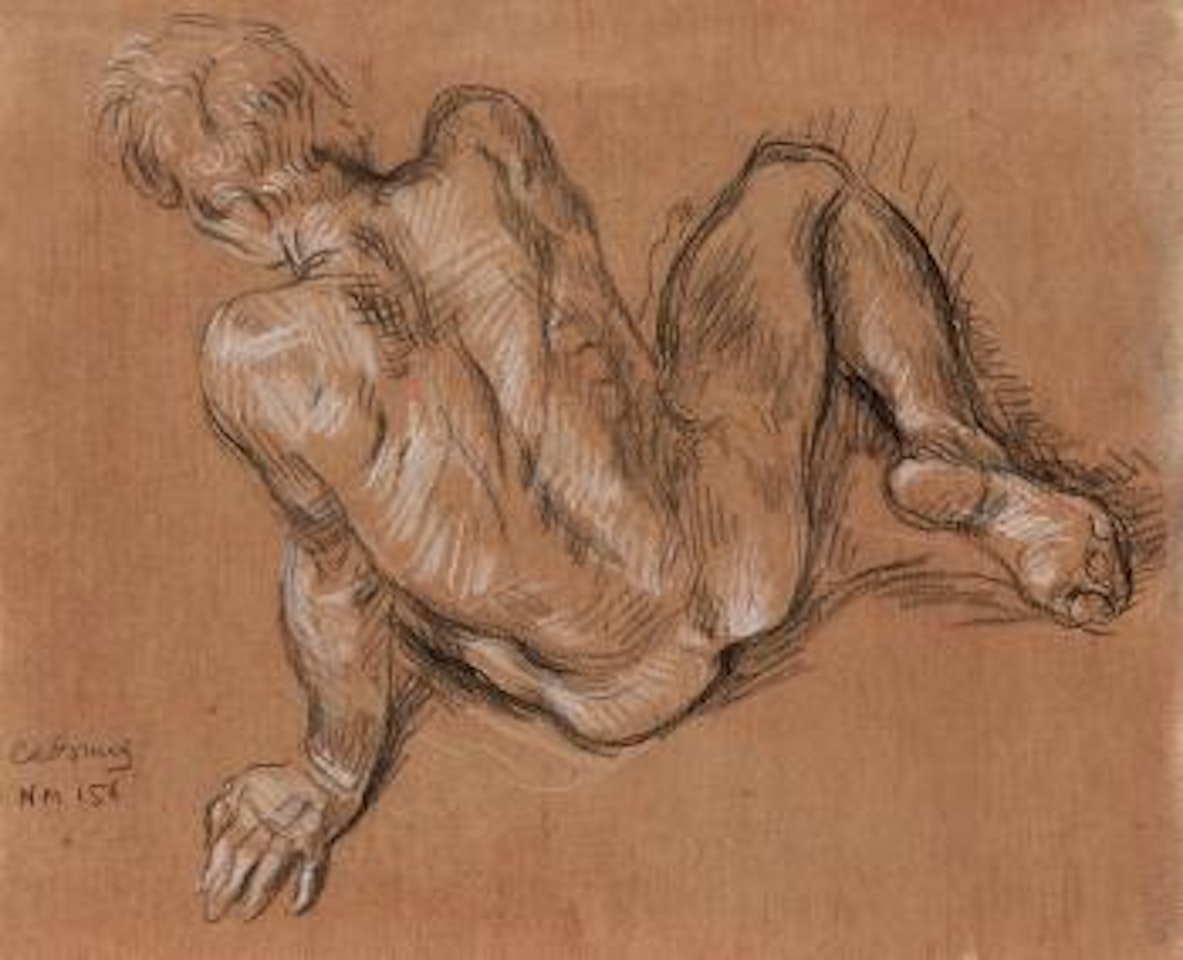 Male nude (NM 156) by Paul Cadmus