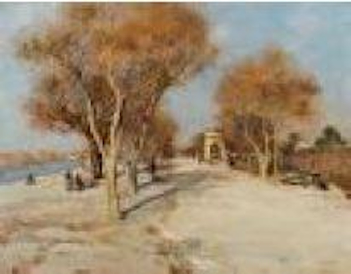 Am Ufer der Seine by Jean Francois Raffaelli
