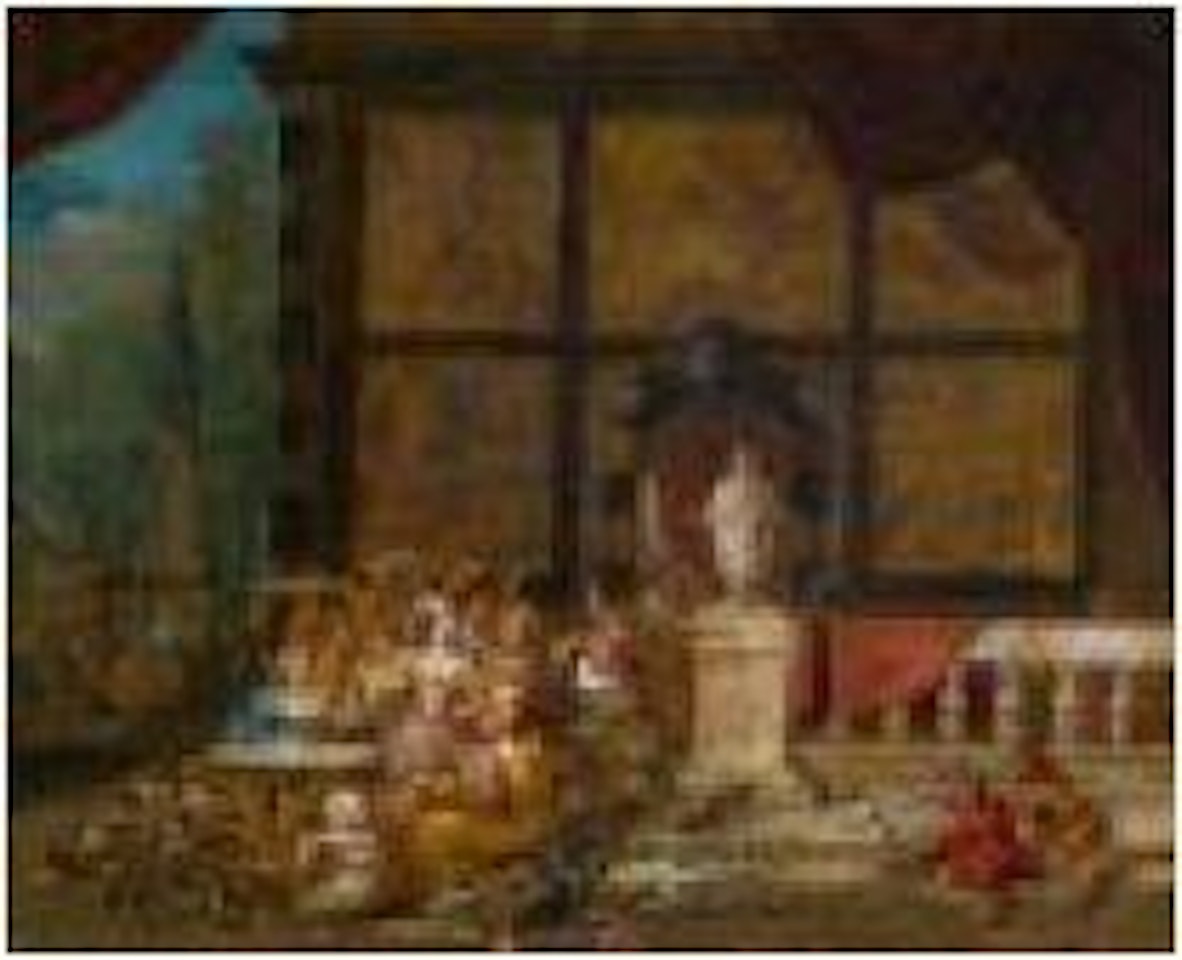 Fröhliche Gesellschaft by Jean-Antoine Watteau