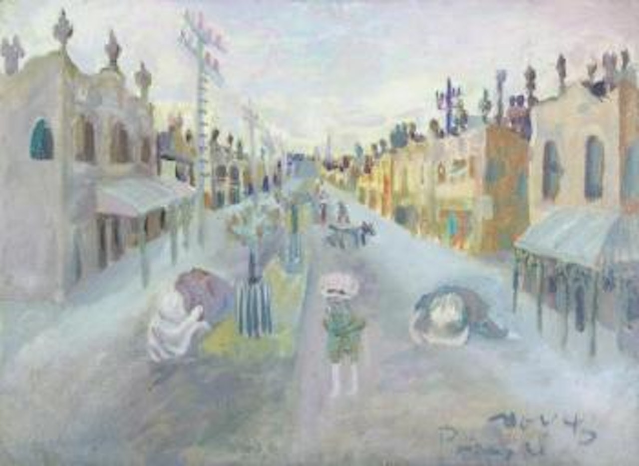 Carlton Street by John Perceval