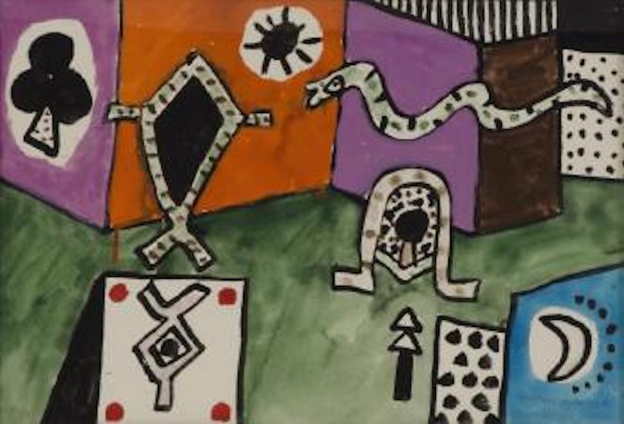 Witches room no. 5 by Alan Davie