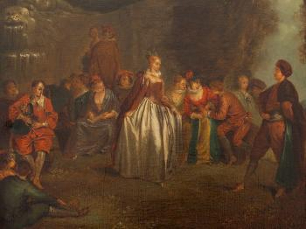 Fêtes Vénitiennes by Jean-Antoine Watteau