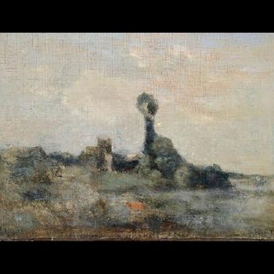 Pastoral Landscape by Jean Baptiste Camille Corot