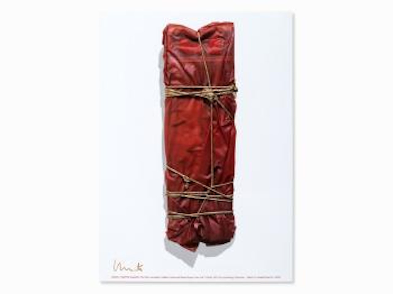 Wrapped Magazine by Christo