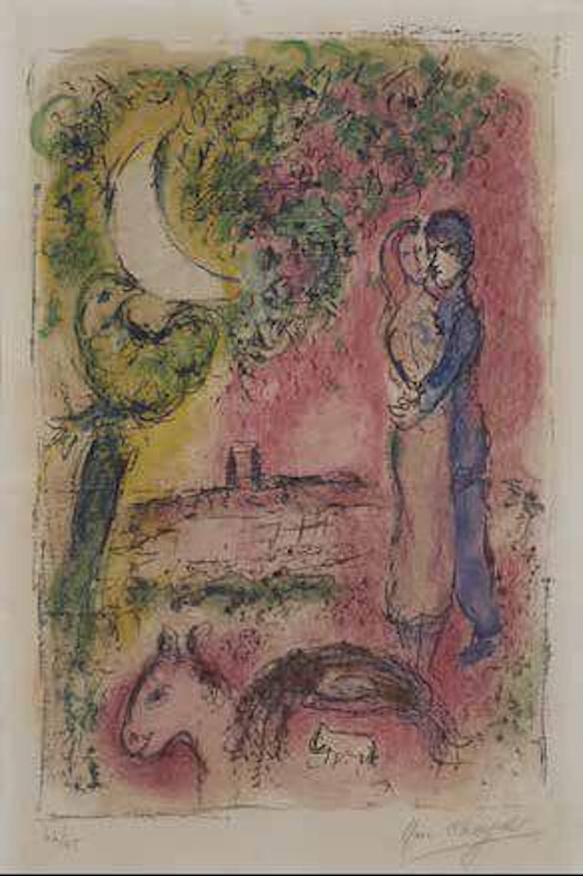 Dawn at Saint-Paul by Marc Chagall