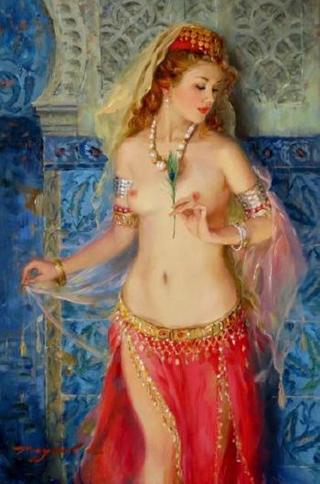 La favorite du harem by Constantin Razoumov