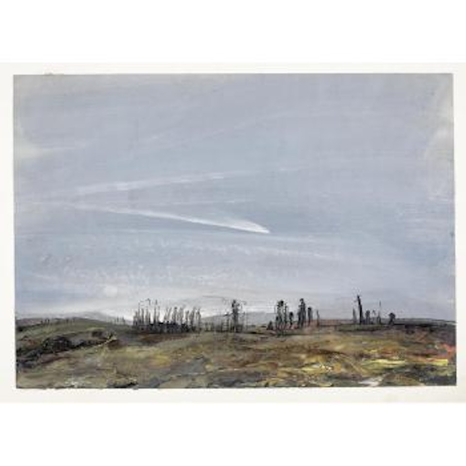 Untitled (Landscape) by Fateh Moudarres