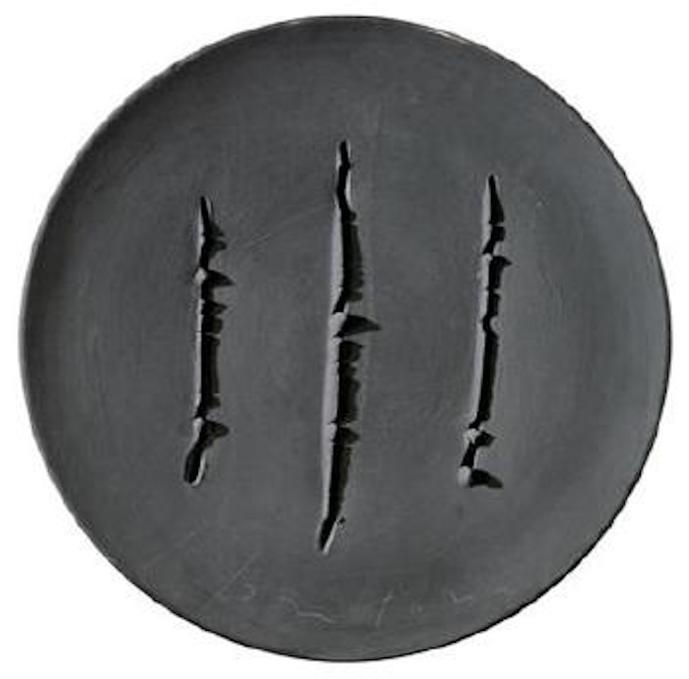 Concetto Spaziale by Lucio Fontana