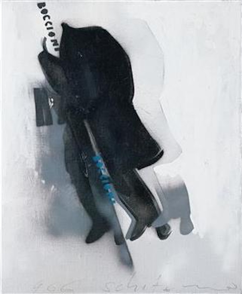Boccioni 1 by Mario Schifano