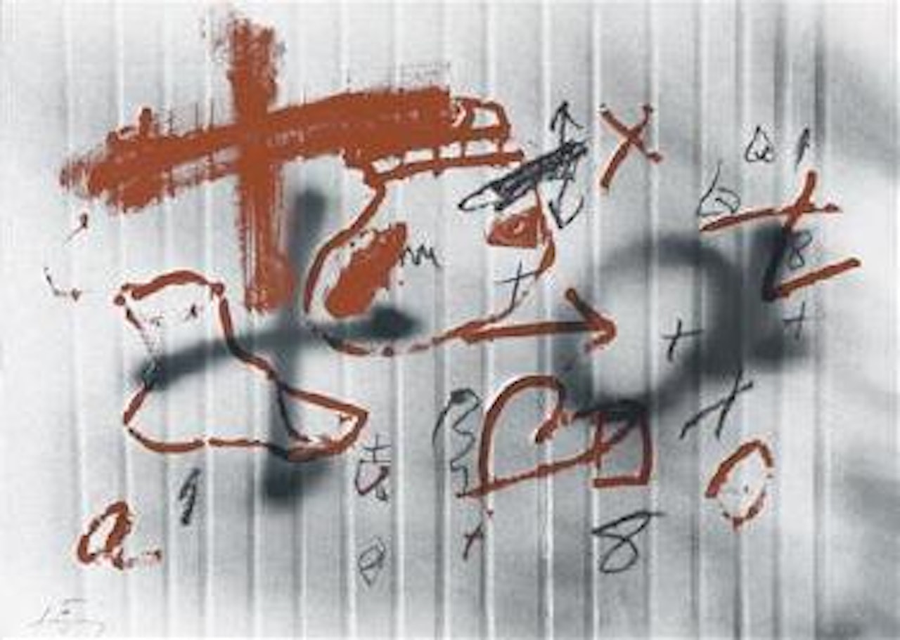 Jeroglific by Antoni Tapies