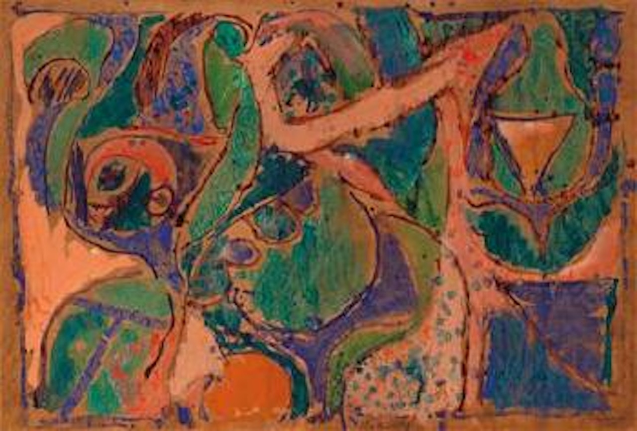 Dans les branches by Pierre Alechinsky