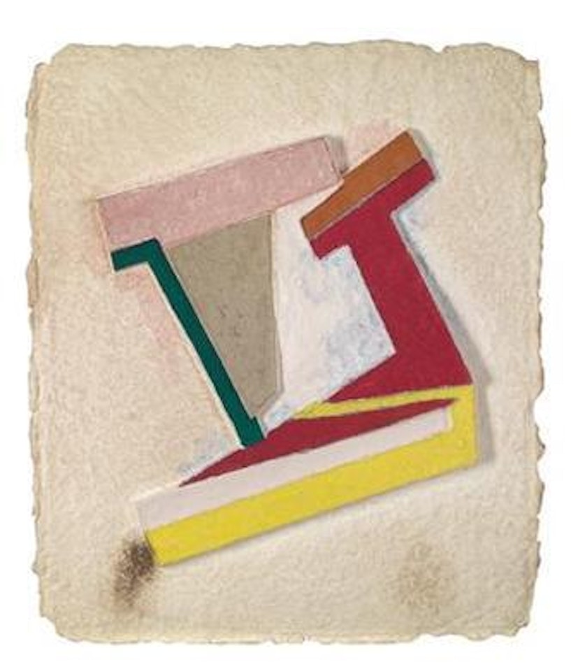 Olyka (III) (from the Paper Relief Project) by Frank Stella