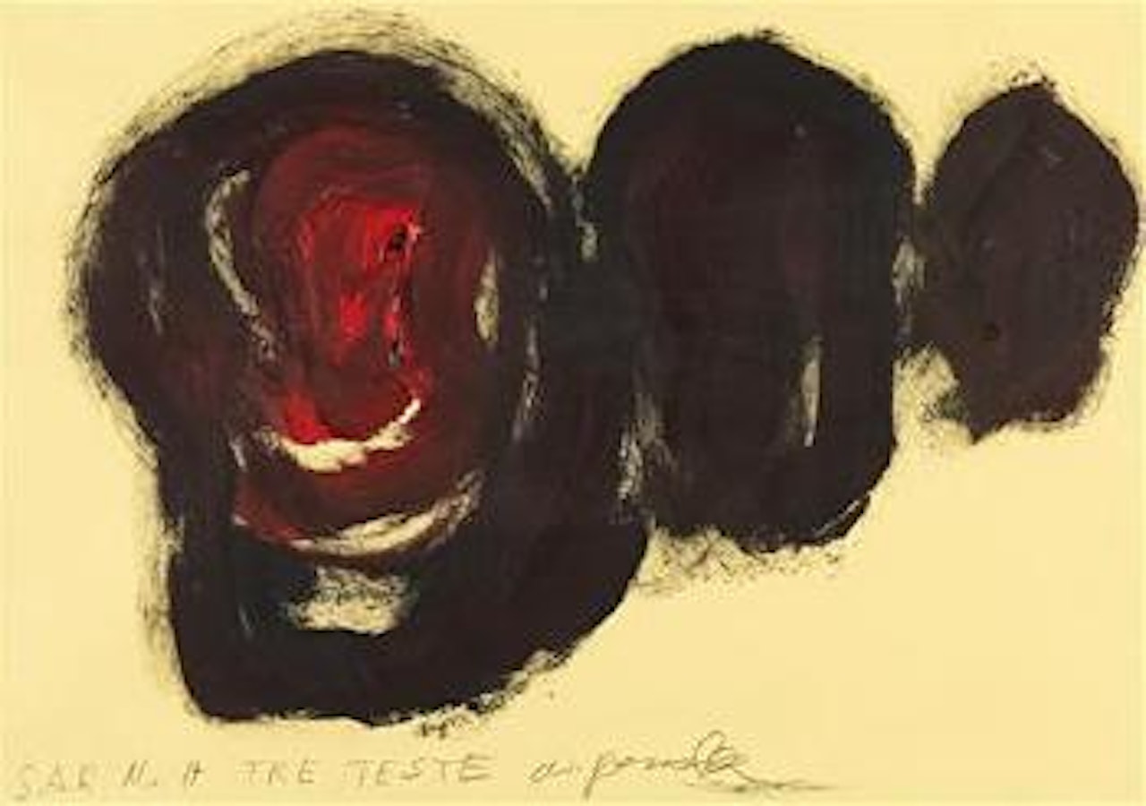 Tre teste by A.R. Penck