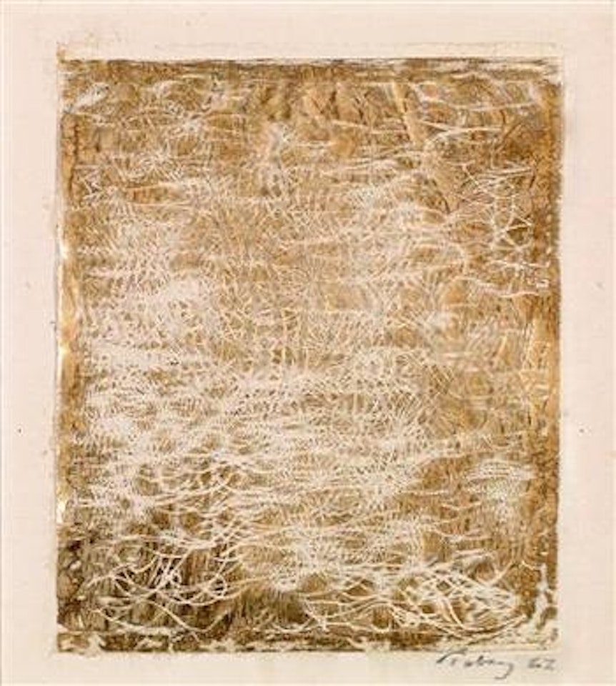 Composition in Gold by Mark Tobey