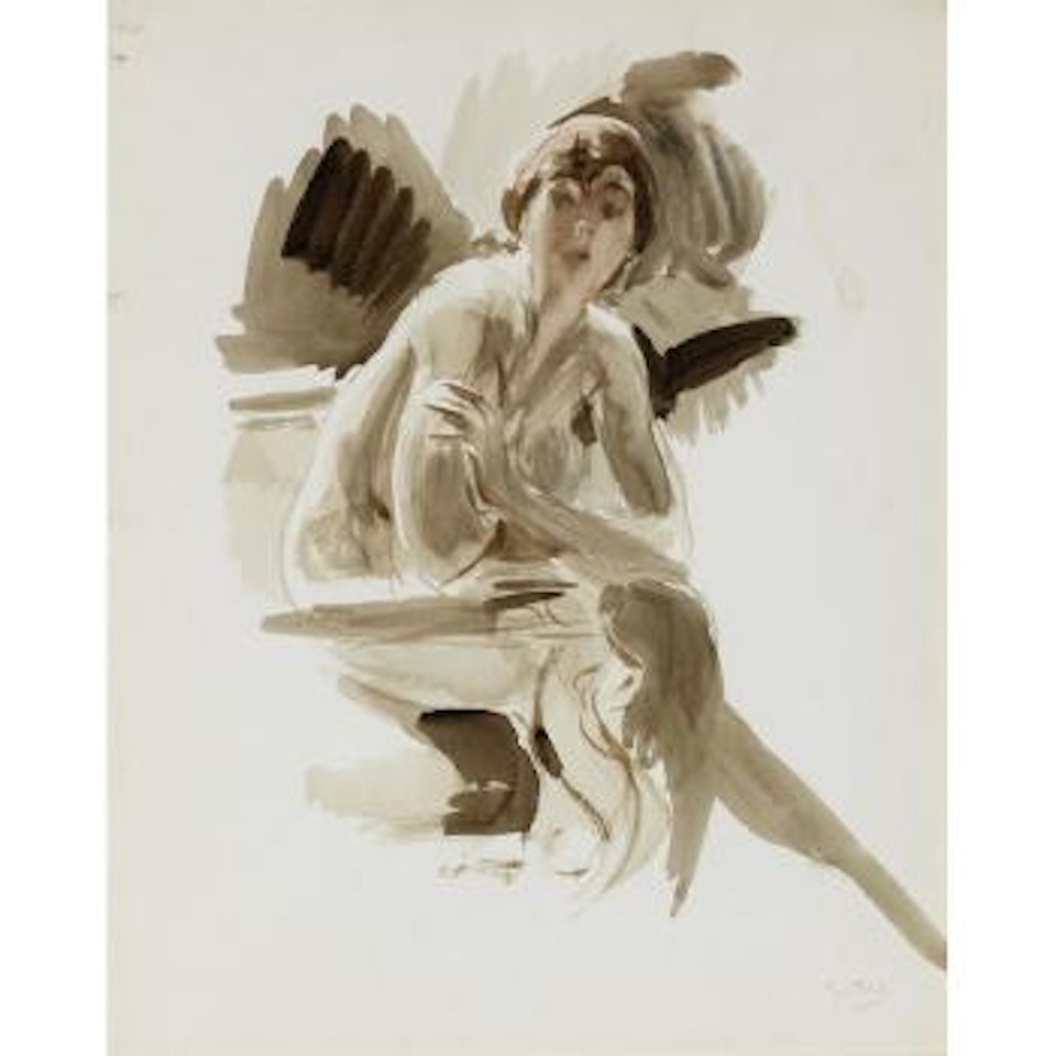 Buste de femme nue by Giovanni Boldini