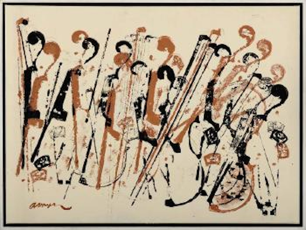Violons by Arman