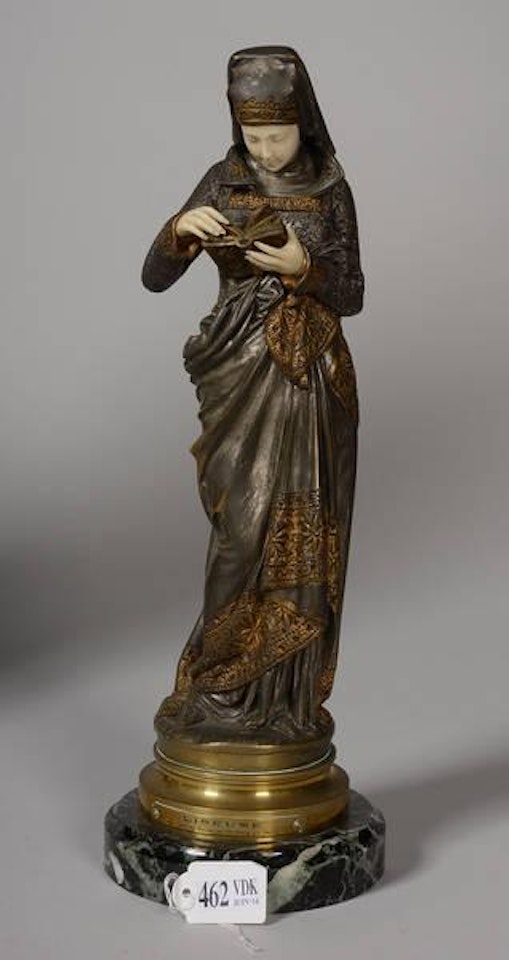 La liseuse by Albert-Ernest Carrier-Belleuse