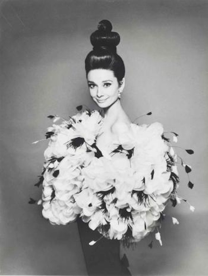 Audrey Hepburn in Yves Saint Laurent by Richard Avedon