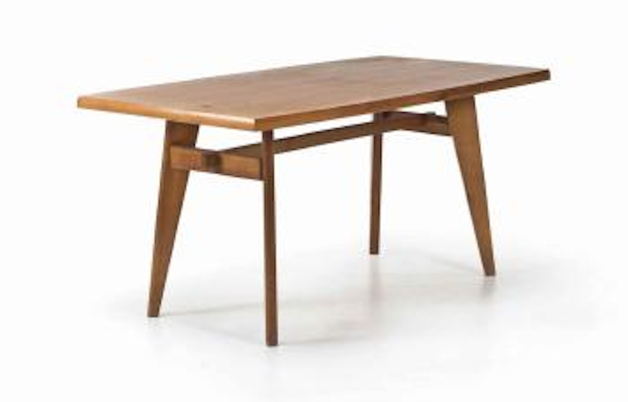 Table de salle a manger by Charlotte Perriand by Pierre Jeanneret