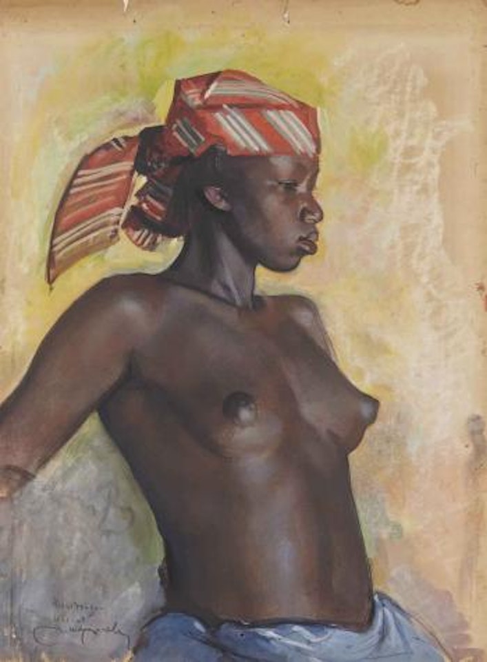Kicsirougou, 17 janvier 1948 by Jacques Majorelle