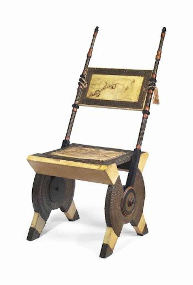 A Side Chair by Carlo Bugatti