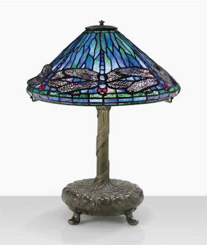 A 'Dragonfly' Table Lamp by Tiffany Studios