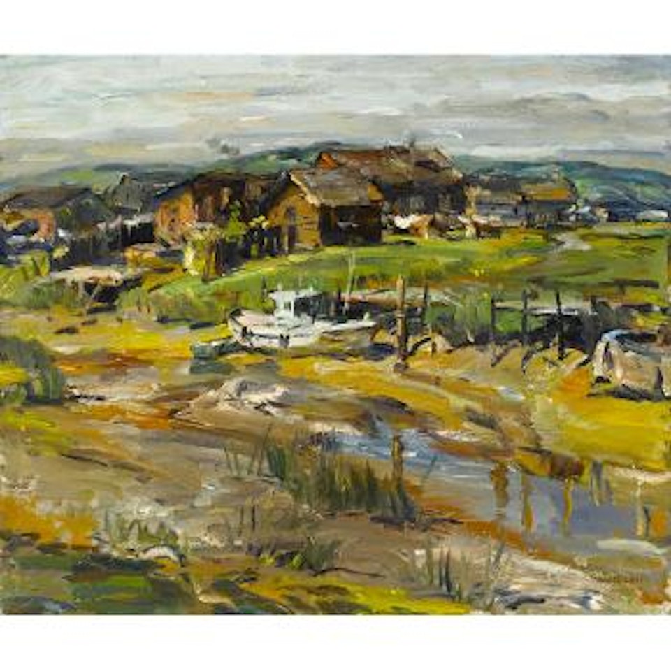 Mud Flat Homes by Maurice Logan
