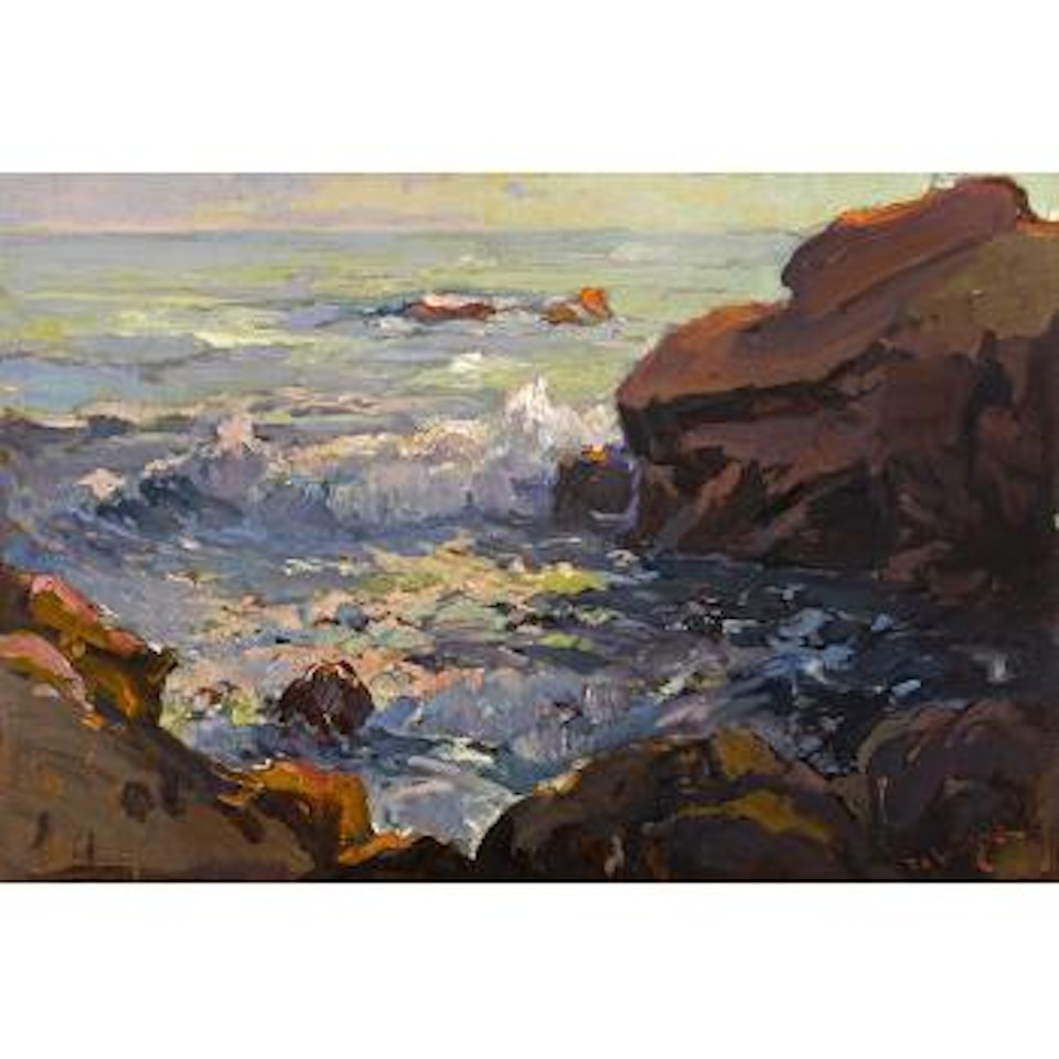 Monterey on 17 Mile Drive by Franz A Bischoff