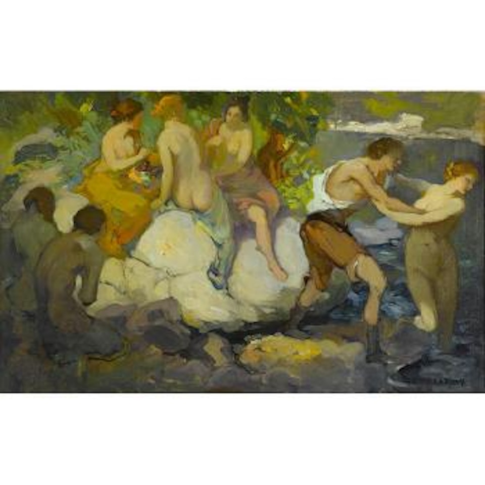 Bathers by Franz A Bischoff
