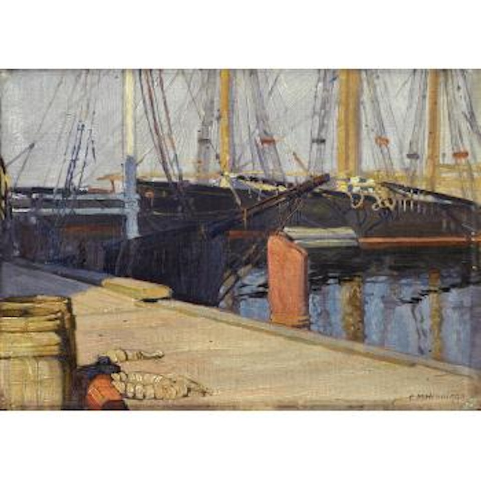 Harbor by Ernest Martin Hennings