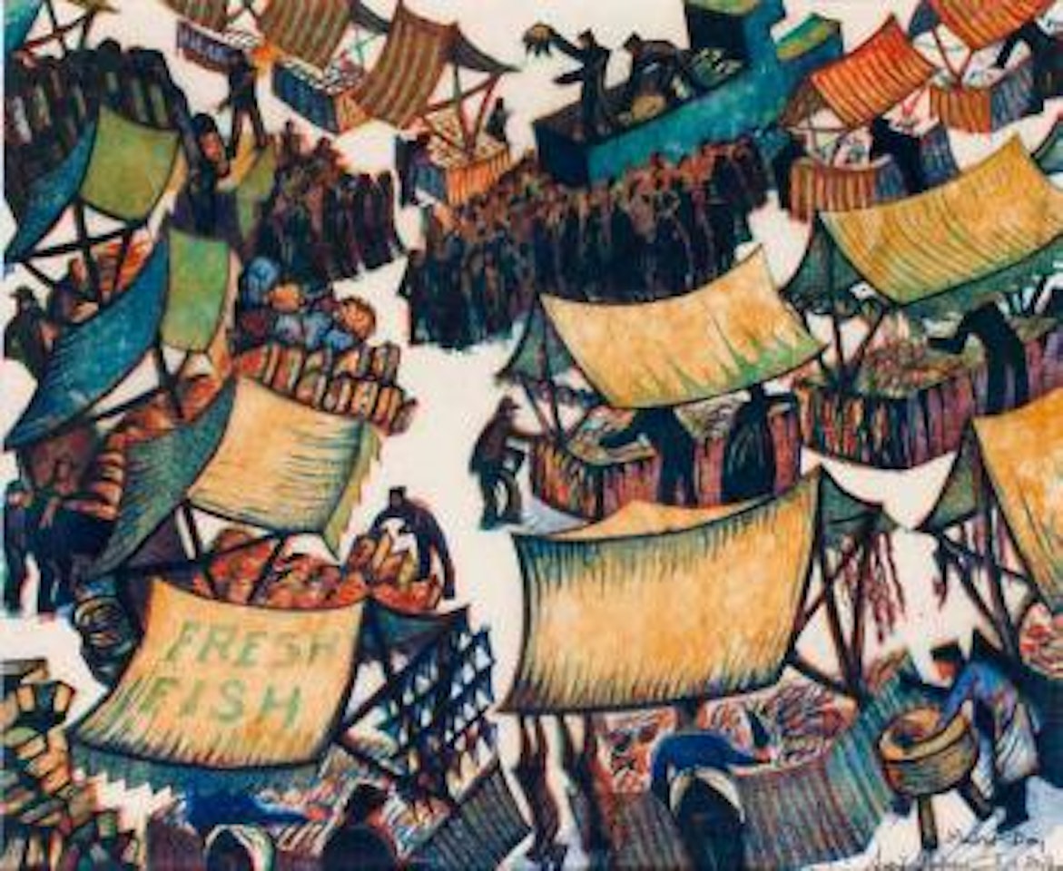 Market Day (Coppel SA 38) by Sybil Andrews