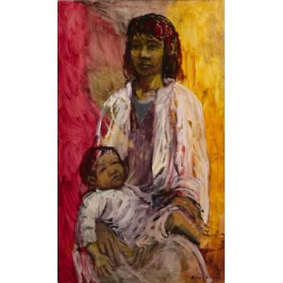 Mother and Child, 1961 by George Russell Drysdale