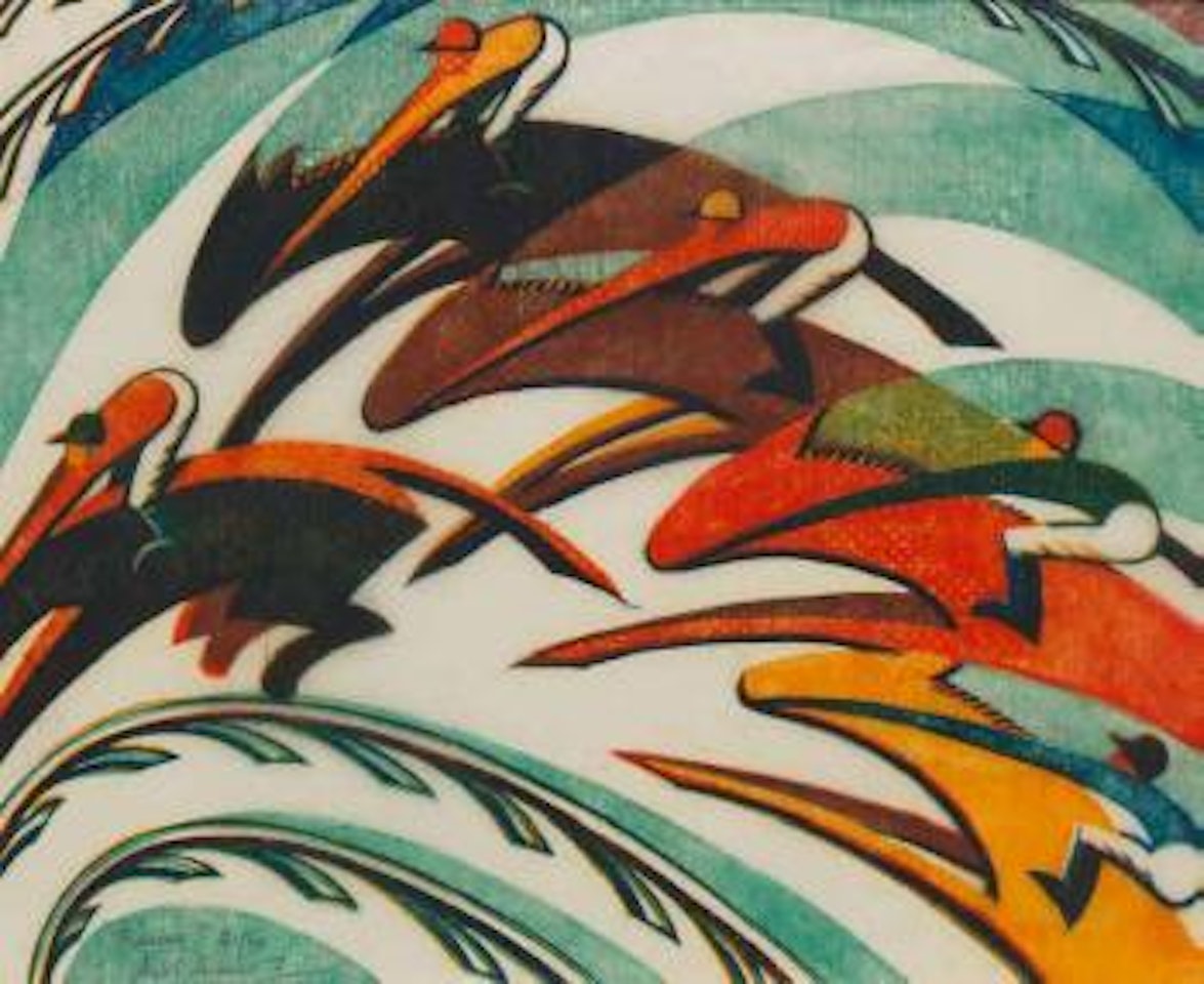 Racing (Coppel SA 32) by Sybil Andrews