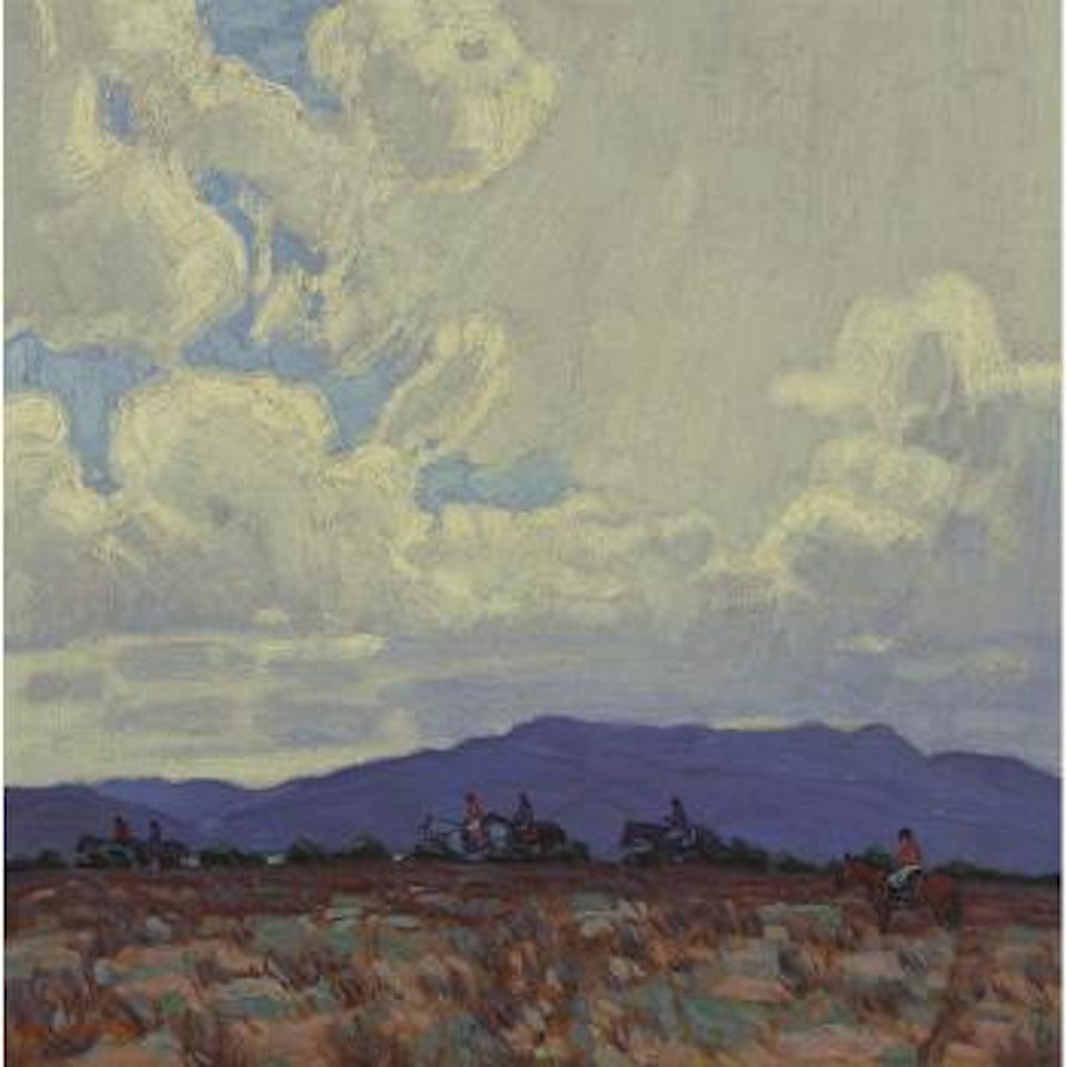 Riders by Ernest Martin Hennings