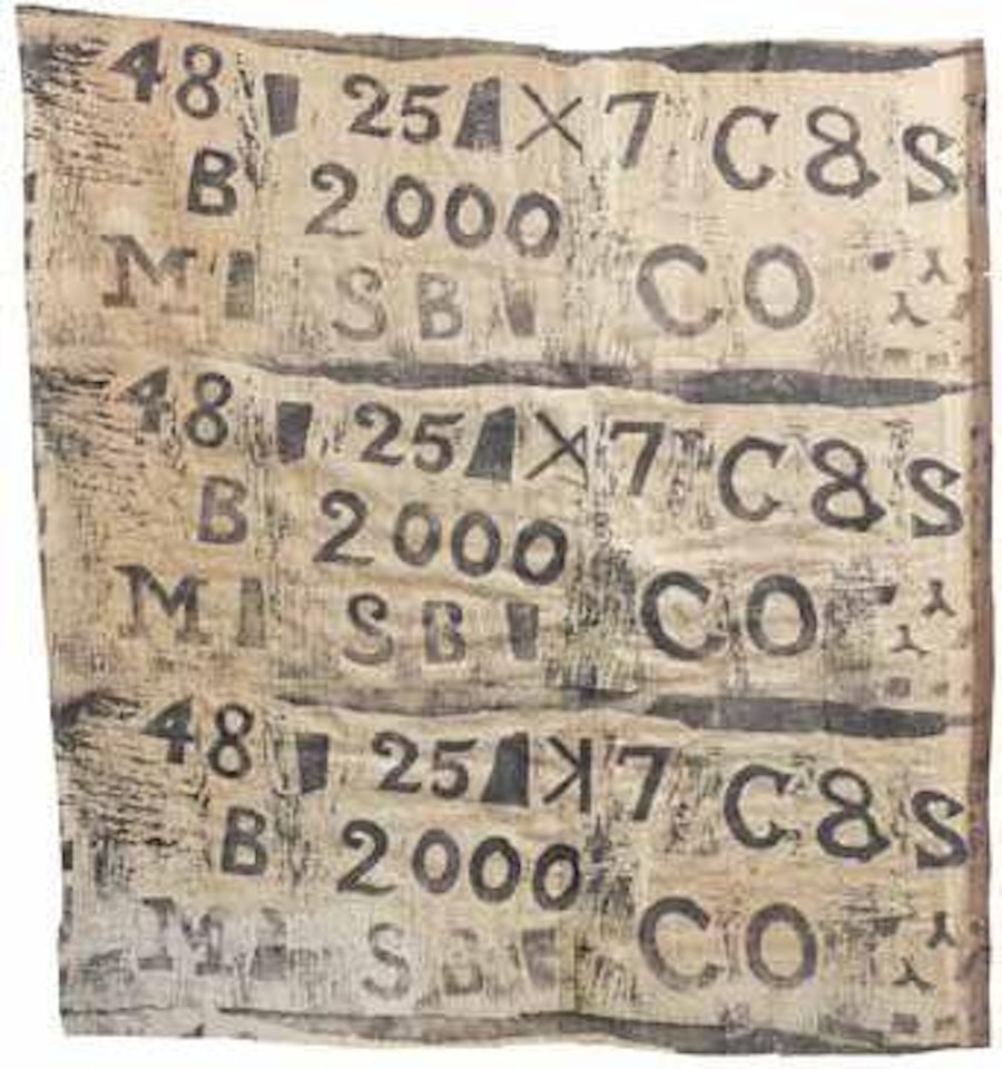 Number (Cristea 13) by Ben Nicholson, O.M.