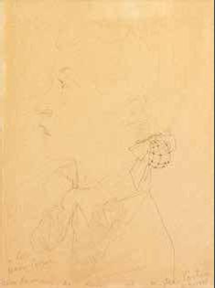 A lady/Diana Cooper by Jean Cocteau