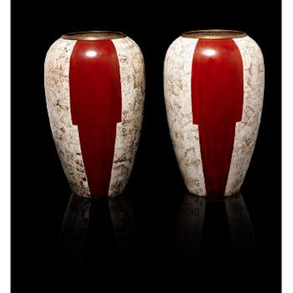 Vases by Jean Dunand