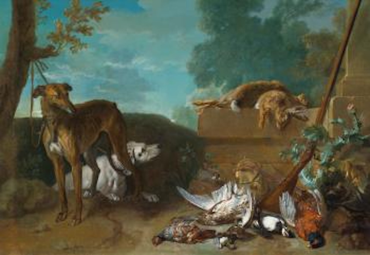 Retour De Chasse Aux Lièvres et Au Gibier by Jean-Baptiste Oudry