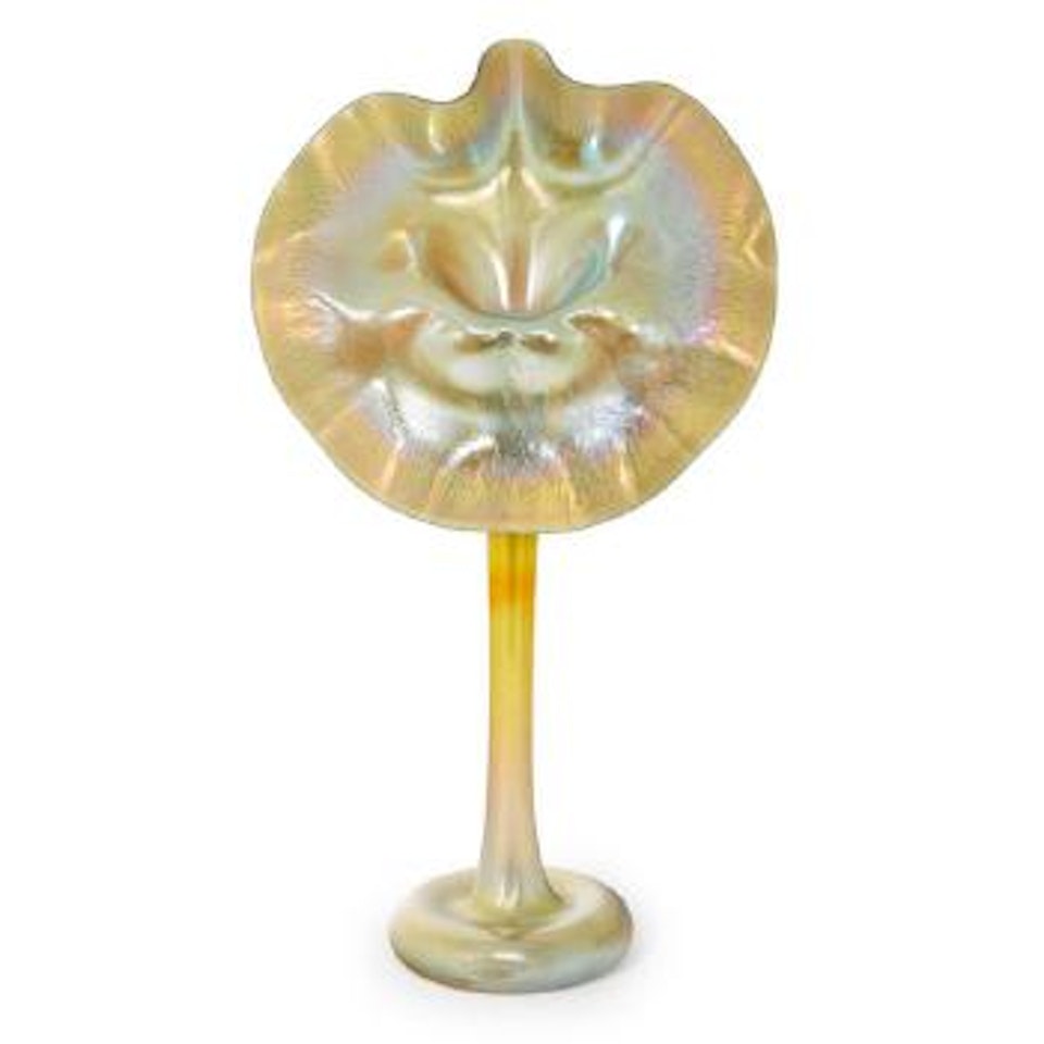 Jack-in-the-pulpit vase by Tiffany Studios