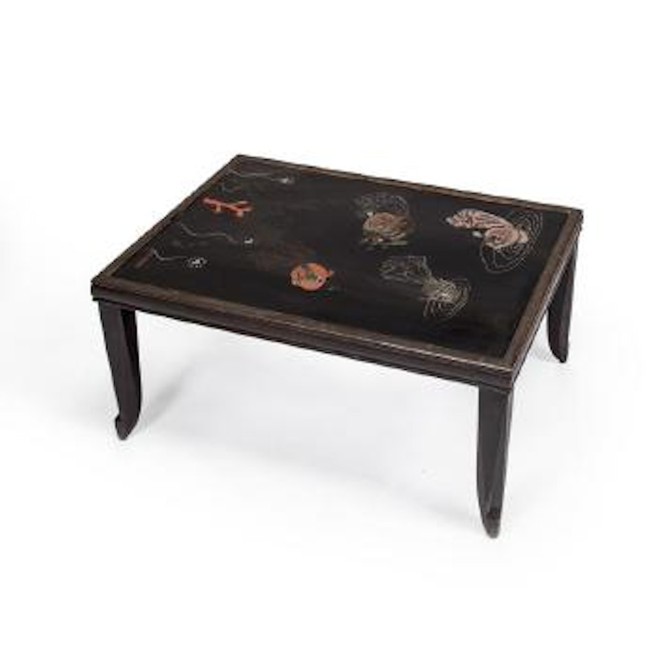 Goldfish low table by Jean Dunand