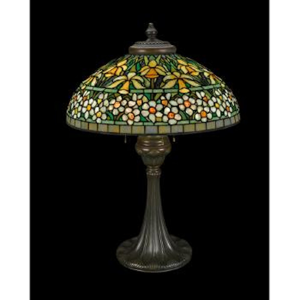 Jonquil narcissus table lamp by Tiffany Studios
