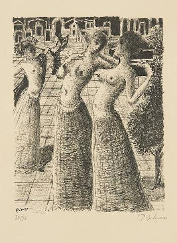 La danse by Paul Delvaux