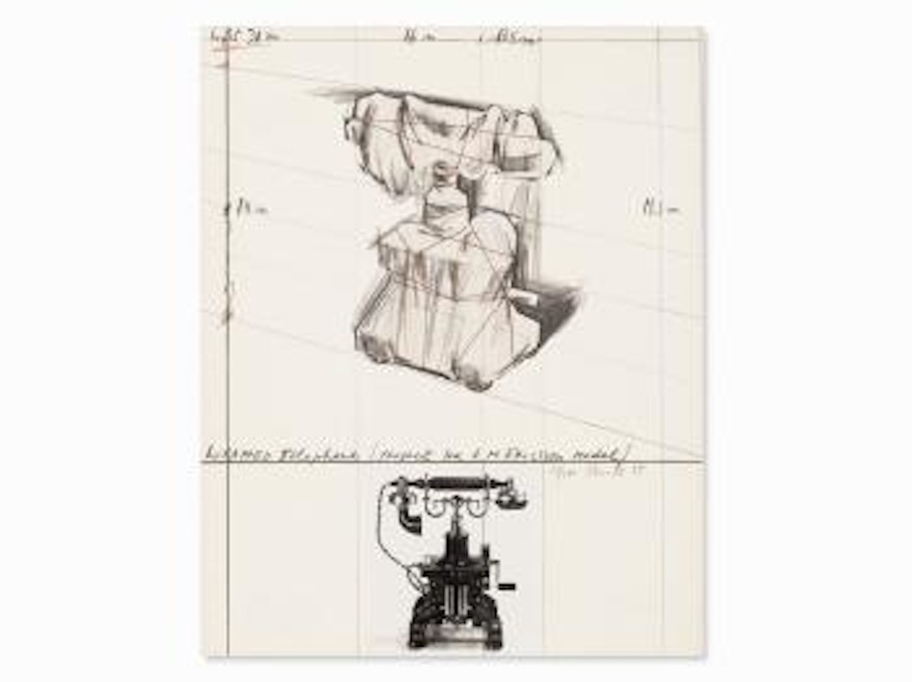 Wrapped Telephone by Christo