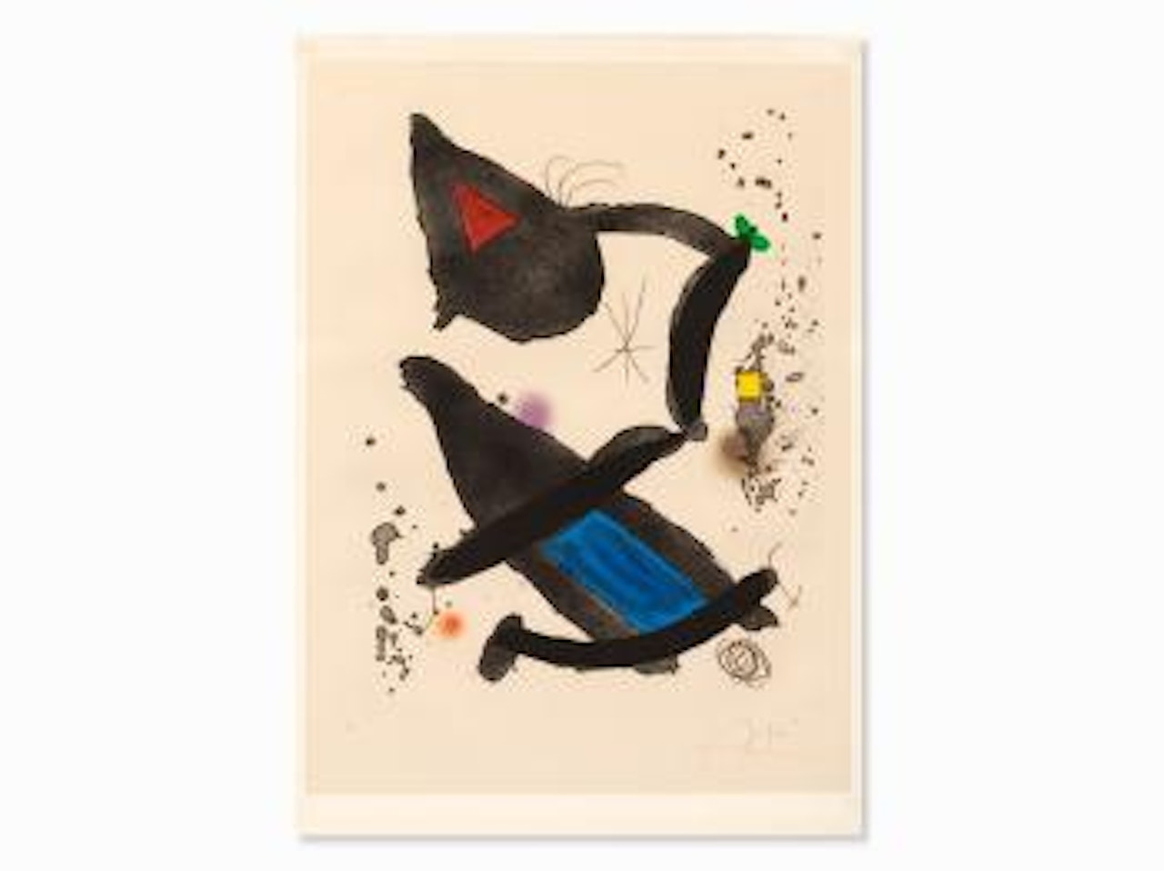 Le Roi David by Joan Miró