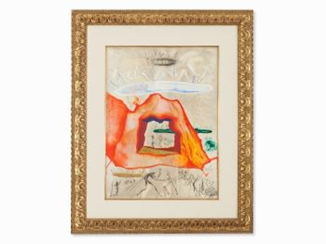 Crucible of the Philosophers by Salvador Dali
