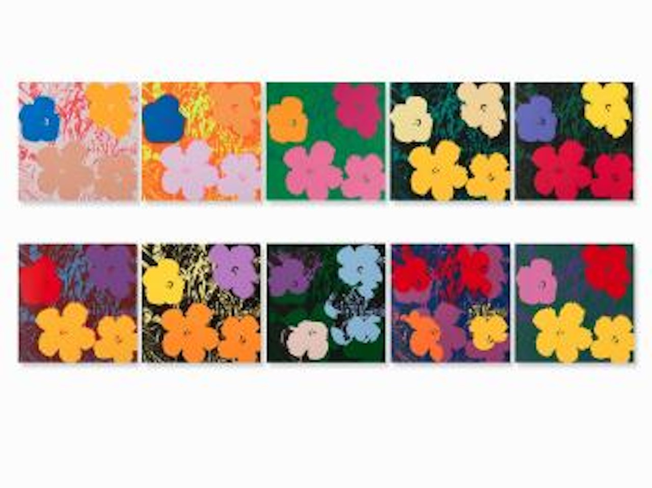 Flowers Portfolio by Andy Warhol