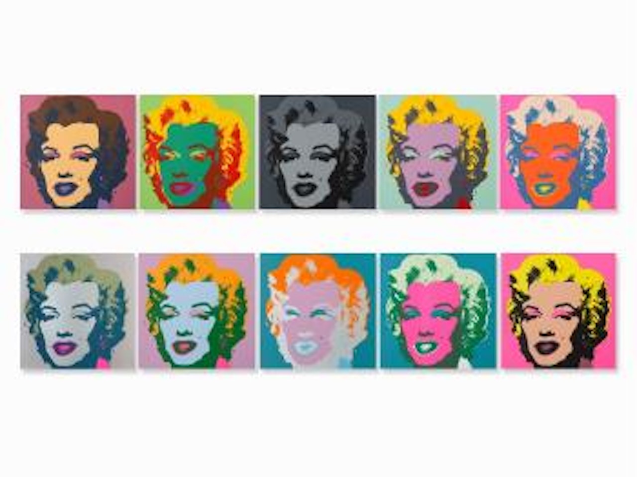 Marilyn Portfolio by Andy Warhol