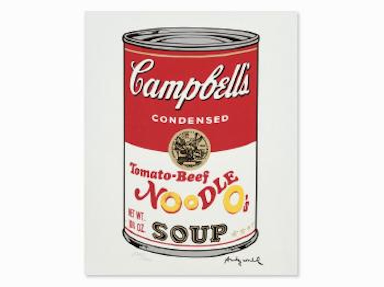 Campbell's Soup by Andy Warhol